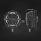 7" led fog driving lights